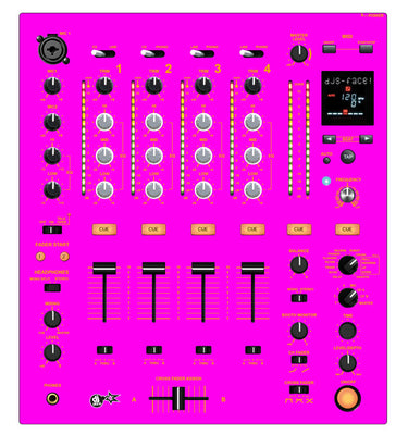 Pioneer DJ DJM 700 Skin Einfarbig